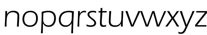 ITCErasStd-Book Font LOWERCASE