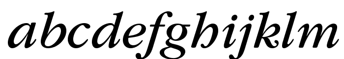 ITCGaramondStd-BkIta Font LOWERCASE