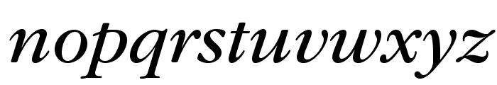 ITCGaramondStd-BkIta Font LOWERCASE