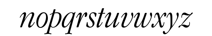 ITCGaramondStd-LtNarrowIta Font LOWERCASE