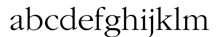 ITCGaramondStd-Lt Font LOWERCASE