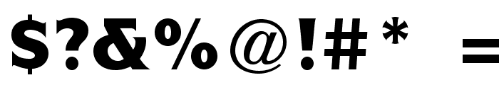 ITCSymbolStd-Black Font OTHER CHARS