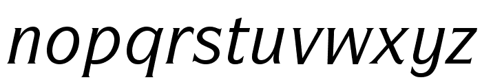 ITCSymbolStd-MediumItalic Font LOWERCASE