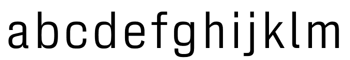 Italian Sans Condensed Light Font LOWERCASE