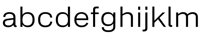 Italian Sans Light Font LOWERCASE