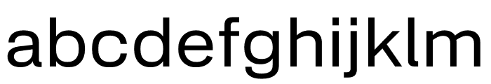 Italian Sans Regular Font LOWERCASE