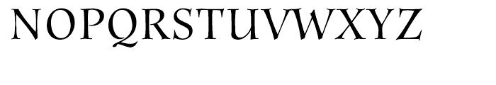 ITC Anima Medium Font UPPERCASE