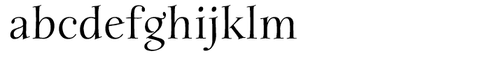 ITC Anima Medium Font LOWERCASE