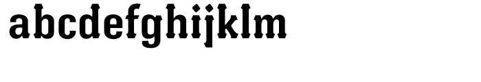 ITC Batak Bold Condensed Font LOWERCASE