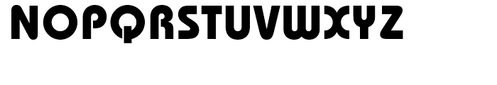 ITC Bauhaus Bold Font UPPERCASE