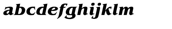 ITC Benguiat Bold Italic Font LOWERCASE