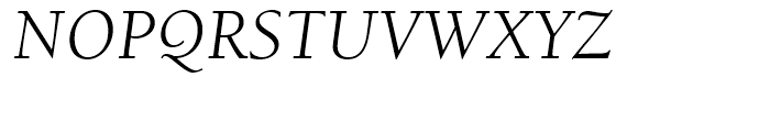 ITC Berkeley Old Style Book Italic Font UPPERCASE