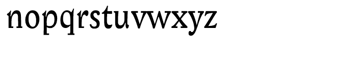 ITC Biblon Regular Font LOWERCASE