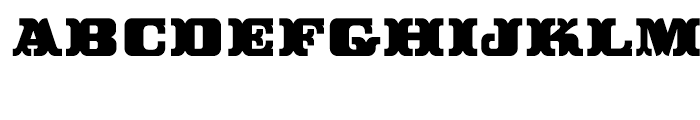 ITC Buckeroo Regular Font LOWERCASE