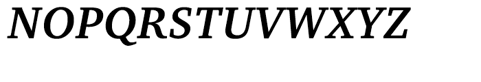 ITC Charter Bold Italic Font UPPERCASE