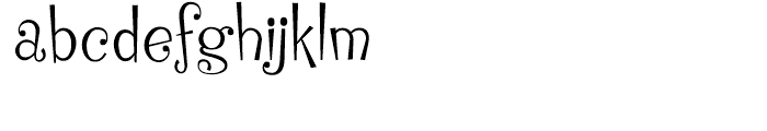 ITC Cinderella Regular Font LOWERCASE