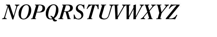 ITC Clearface Bold Italic Font UPPERCASE