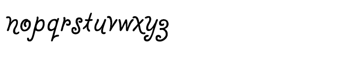 ITC Clover Regular Font LOWERCASE