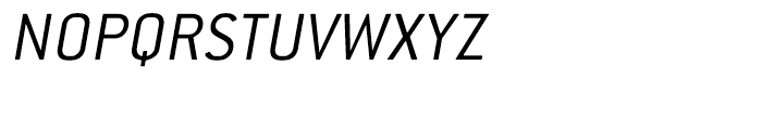 ITC Conduit Hellenic Light Italic Font UPPERCASE