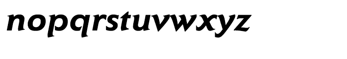 ITC Elan Bold Italic Font LOWERCASE