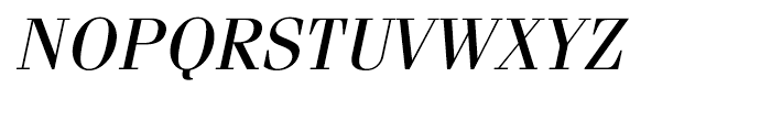 ITC Fenice Oblique Font UPPERCASE