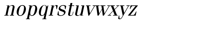 ITC Fenice Regular Oblique Font LOWERCASE