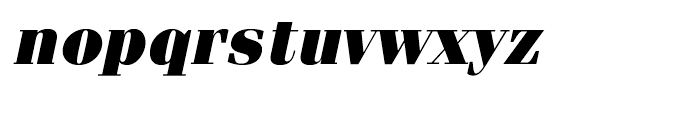 ITC Fenice Ultra Oblique Font LOWERCASE