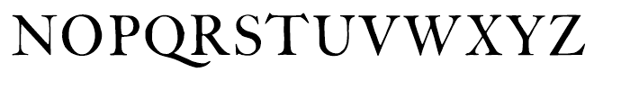 ITC Founders Caslon 30 Roman Font UPPERCASE