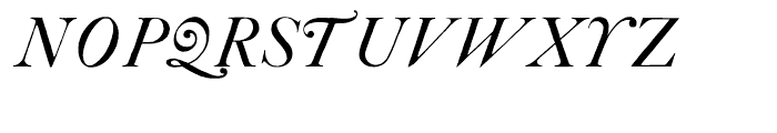 ITC Founders Caslon 42 Italic Font UPPERCASE
