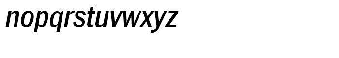 ITC Franklin Narrow Medium Italic Font LOWERCASE