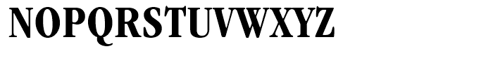 ITC Garamond Bold Condensed Font UPPERCASE