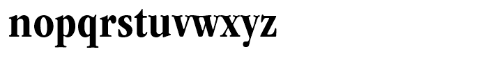 ITC Garamond Bold Condensed Font LOWERCASE