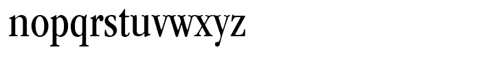 ITC Garamond Book Condensed Font LOWERCASE