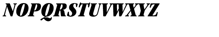 ITC Garamond Condensed Ultra Italic Font UPPERCASE