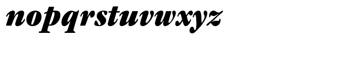 ITC Garamond Condensed Ultra Italic Font LOWERCASE