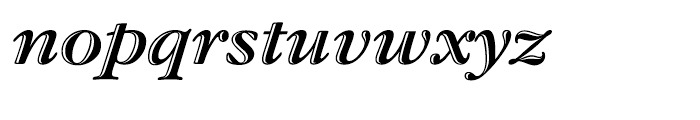 ITC Garamond Handtooled Bold Italic Font LOWERCASE