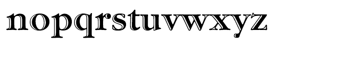 ITC Garamond Handtooled Bold Font LOWERCASE