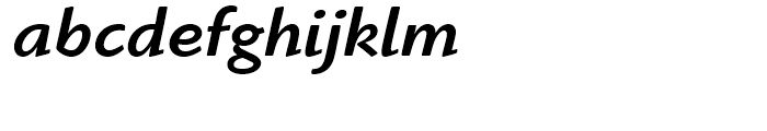 ITC Highlander Medium Italic Font LOWERCASE