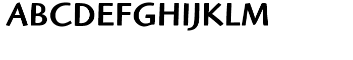 ITC Highlander Medium Font UPPERCASE