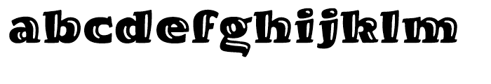 ITC Hornpype Regular Font LOWERCASE
