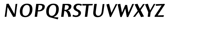 ITC Humana Sans Medium Italic Font UPPERCASE