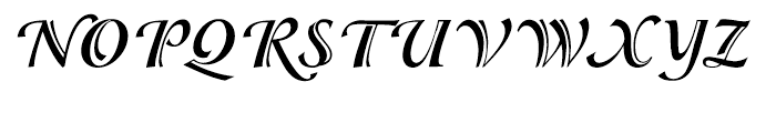 ITC Isadora Bold Font UPPERCASE