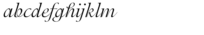 ITC Isadora Regular Font LOWERCASE