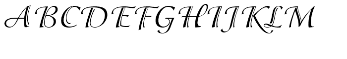 ITC Isadora Roman Font UPPERCASE