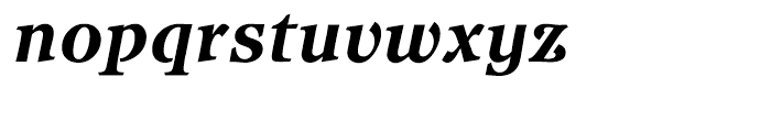 ITC Isbell Bold Italic Font LOWERCASE