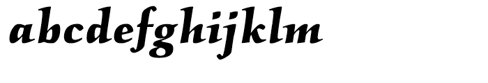 ITC Kallos Bold Italic Font LOWERCASE