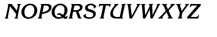 ITC Korinna Bold Italic Font UPPERCASE