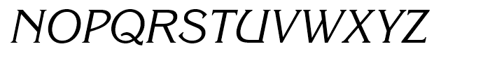 ITC Korinna Italic Font UPPERCASE