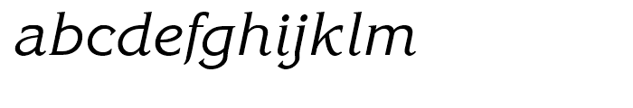 ITC Korinna Italic Font LOWERCASE