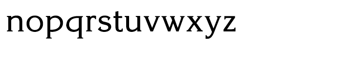 ITC Korinna Regular Font LOWERCASE